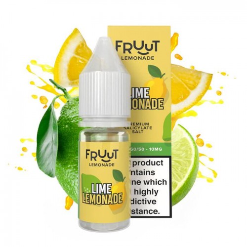 Fruut Lemonade Lime Lemonade - 10ml Nicotine ...