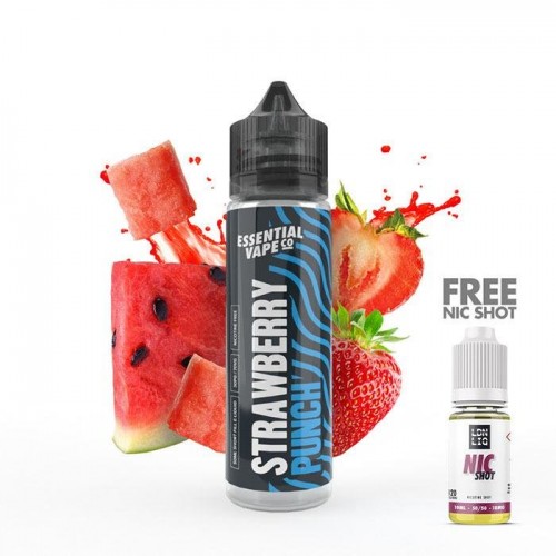 Essential Vape Co Strawberry Punch 50ml Short...