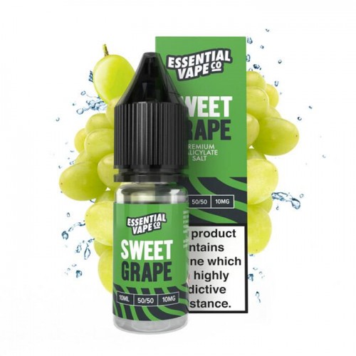 Essential Vape Co Sweet Grape - 10ml Nicotine...