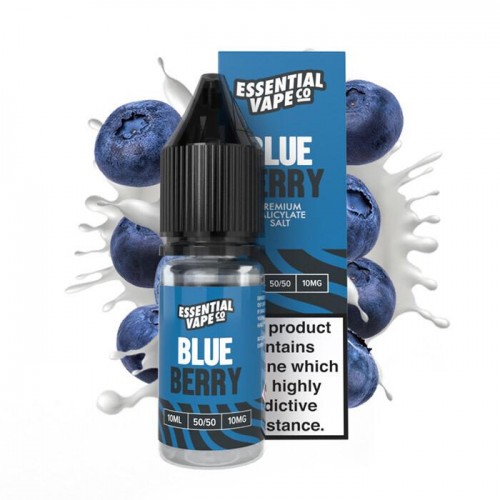 Essential Vape Co Blueberry - 10ml Nicotine S...