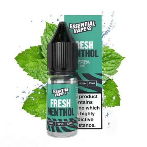 Essential Vape Co Fresh Menthol - 10ml Nicoti...