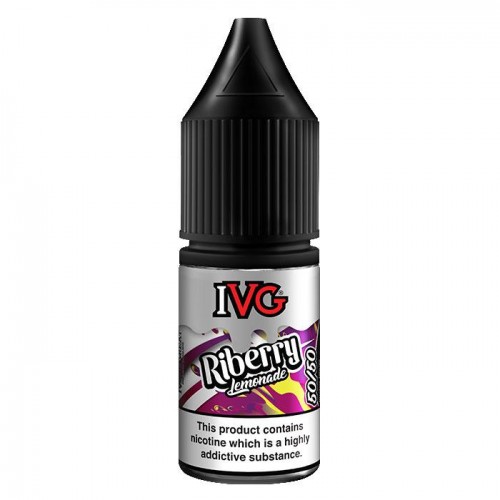 IVG 50/50 Series Riberry Lemonade 10ml E-Liqu...