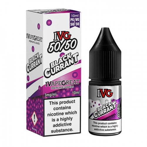 IVG 50/50 Series Blackcurrant 10ml E-Liquid