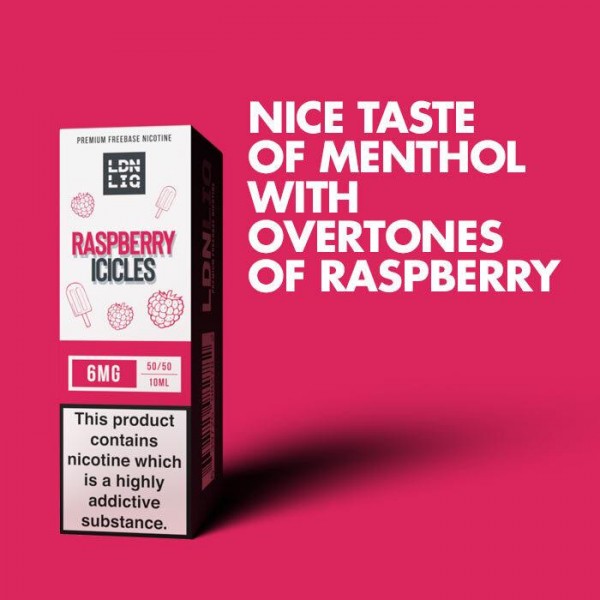 LDN LIQ Raspberry Icicles - 10ml E-Liquid