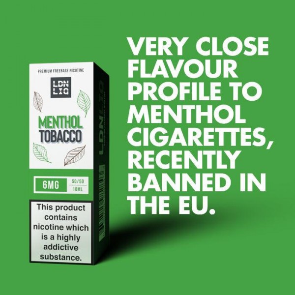 LDN LIQ Menthol Tobacco - 10ml E-Liquid