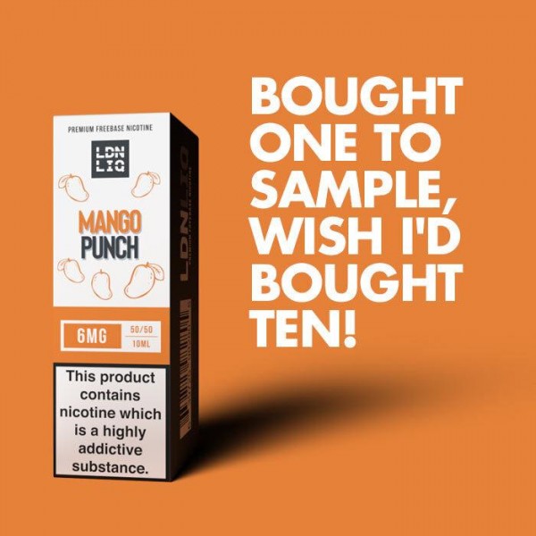 LDN LIQ Mango Punch - 10ml E-Liquid