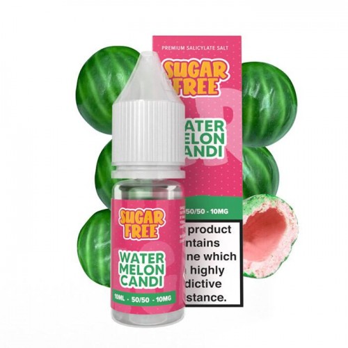 Sugar Free Watermelon Candi - 10ml Nicotine S...