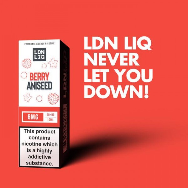 LDN LIQ Berry Aniseed - 10ml E-Liquid