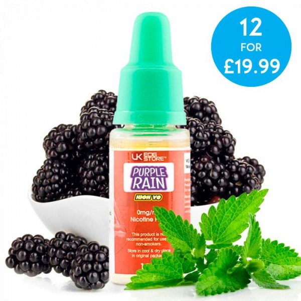 UK ECIG STORE - Purple Rain High VG E-Liquid