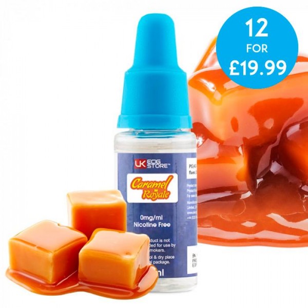 UK ECIG STORE - Caramel Royale E-Liquid