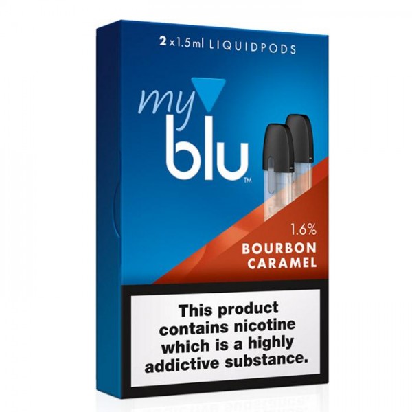 Myblu Liquid Replacement Pods - Bourbon Caramel