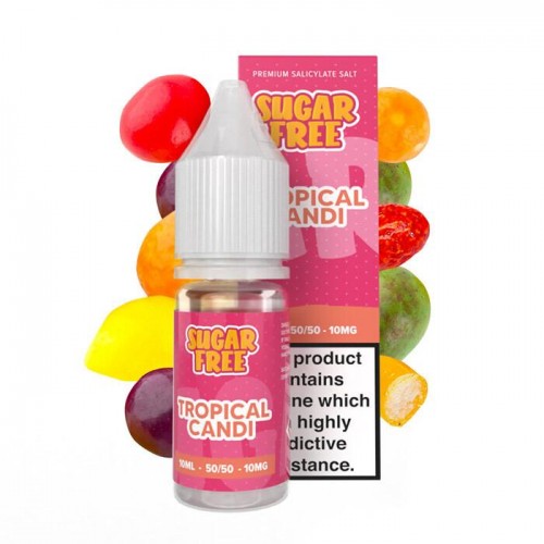 Sugar Free Tropical Candi - 10ml Nicotine Sal...